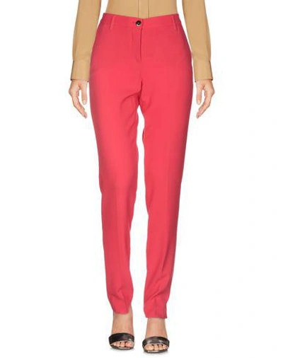 Shop Blumarine Pants In Red