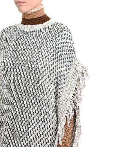 Shop Missoni Cape In Light Grey