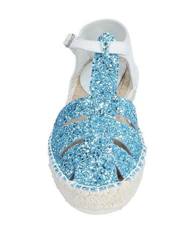 Shop Lagoa Espadrilles In Azure