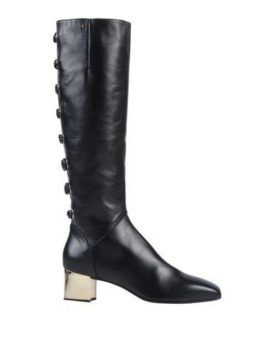 Shop Elisabetta Franchi Boots In Black