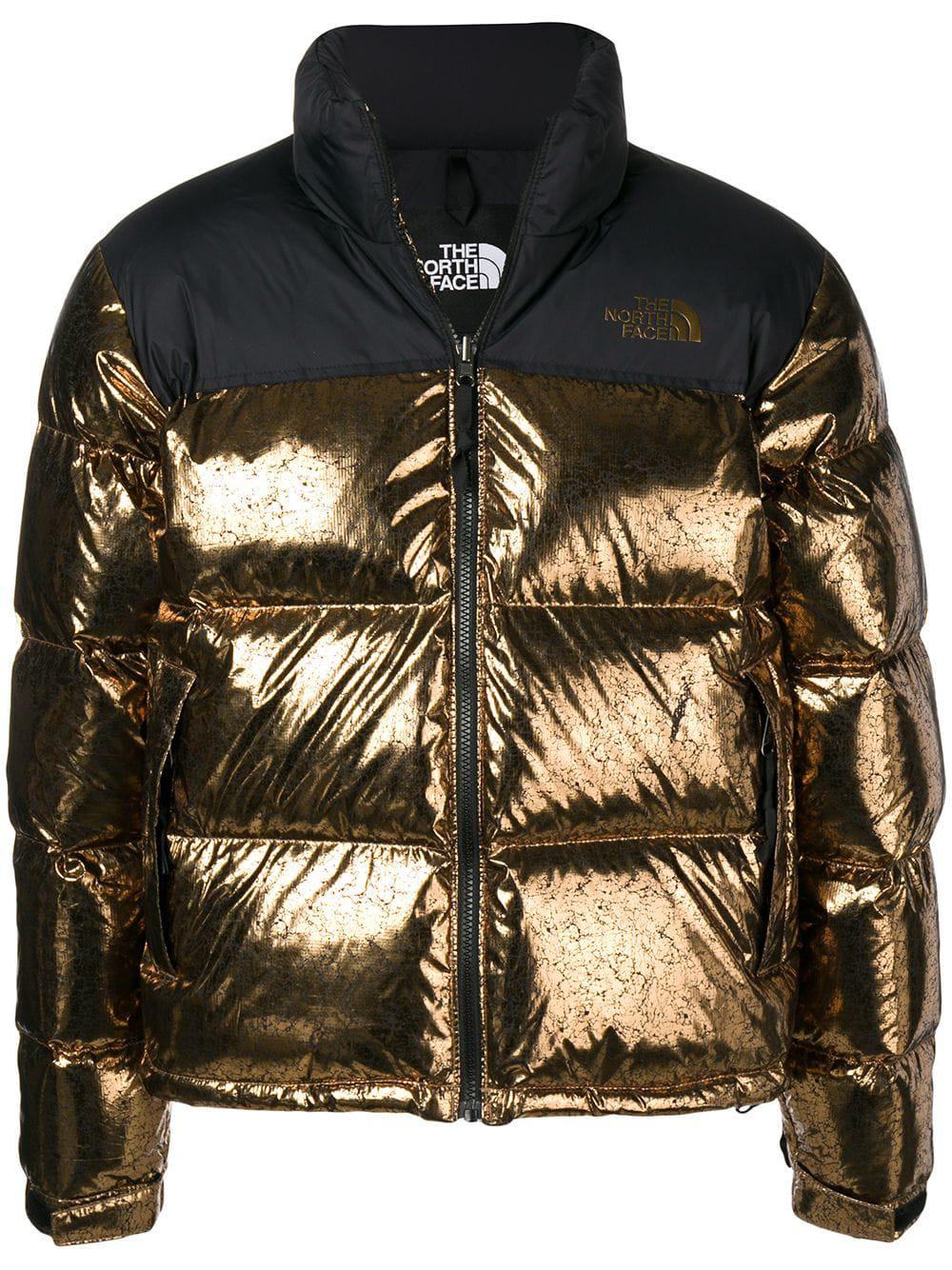 the north face metallic jacket
