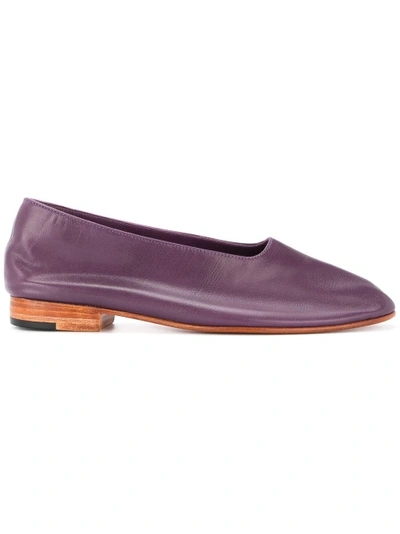 Shop Martiniano Glove Slip In Purple