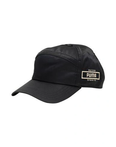 Shop Puma Hats In Black