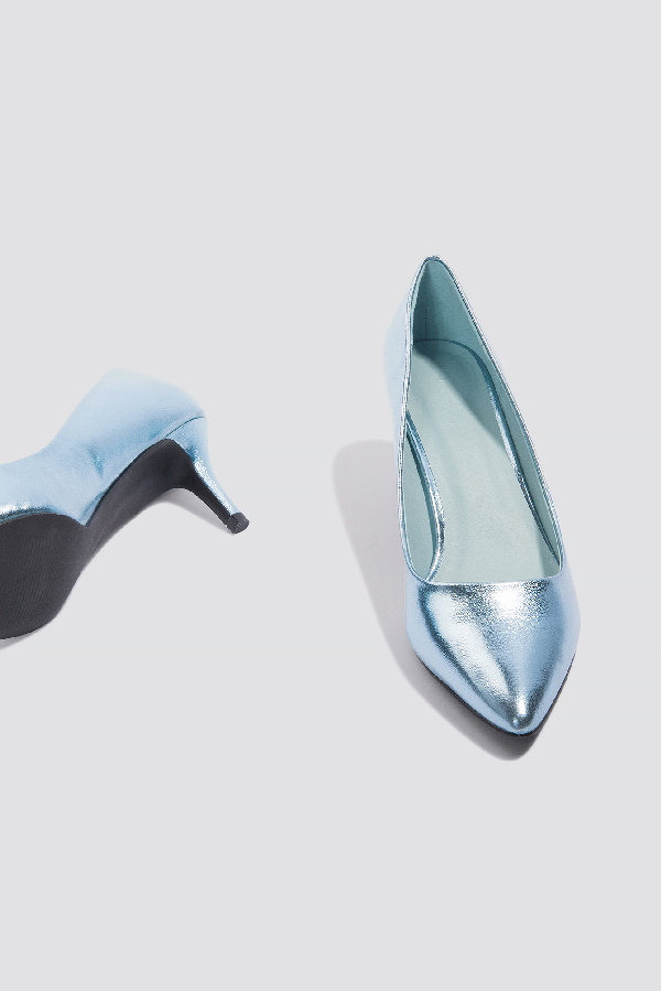 ice blue pumps