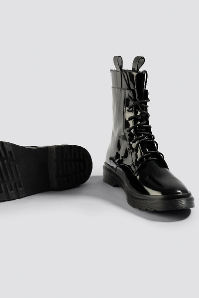 Shop Sahara Ray X Na-kd Chunky Boots Black