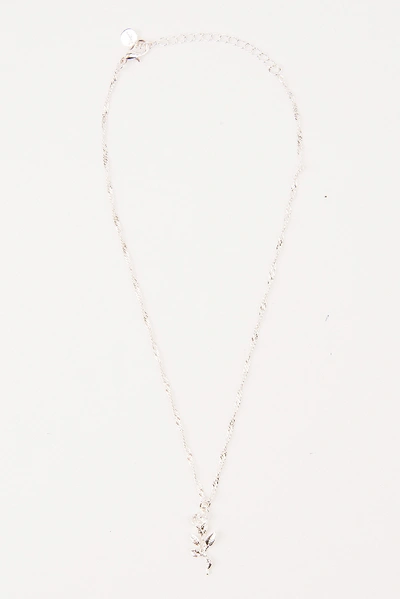 Shop Tranloev Rose Necklace - Silver