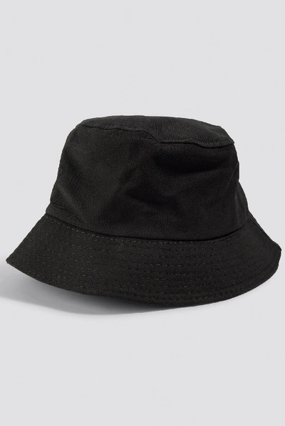 Shop Na-kd Logo Bucket Hat Black