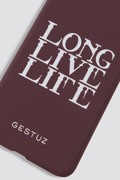 Shop Gestuz Mobile Cover Ma18 - Brown