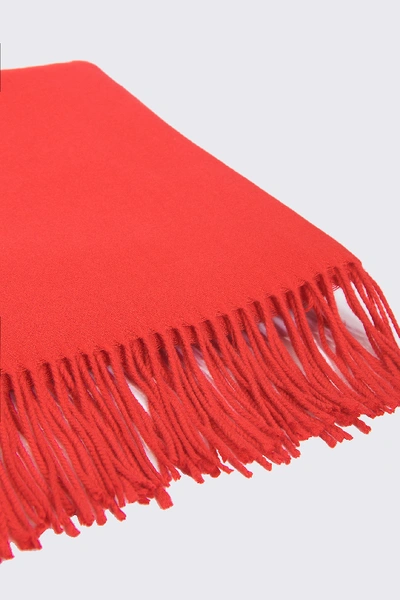 Shop Na-kd Woven Scarf Red
