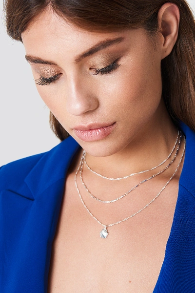 Shop Tranloev Shell Necklace - Silver