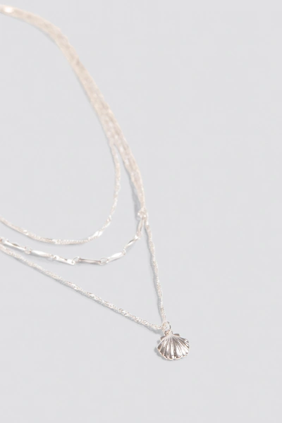 Shop Tranloev Shell Necklace - Silver