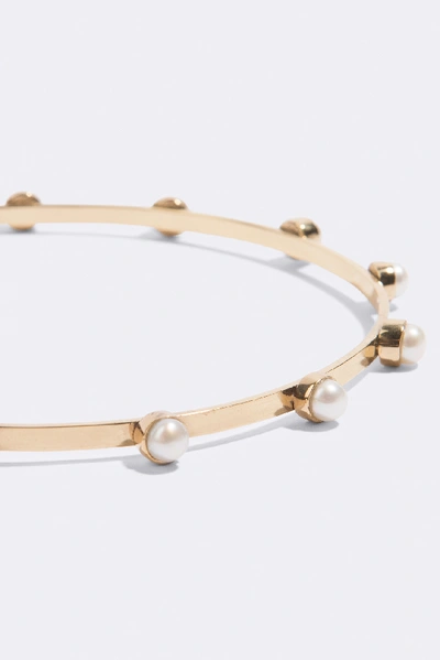 Shop Cornelia Webb Pearled Choker - Gold