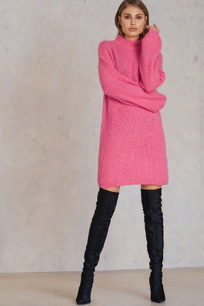 Shop Na-kd Oversized Knit - Pink