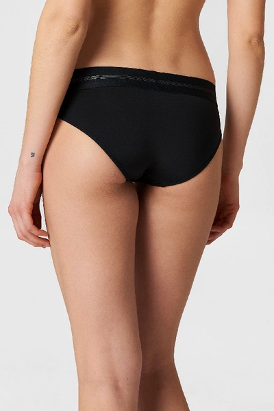 Shop Calvin Klein Logo Bikini Black