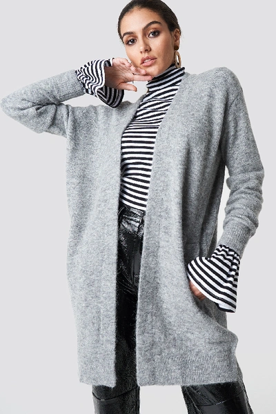 Samsoe & Samsoe Nor Cardigan - Grey | ModeSens