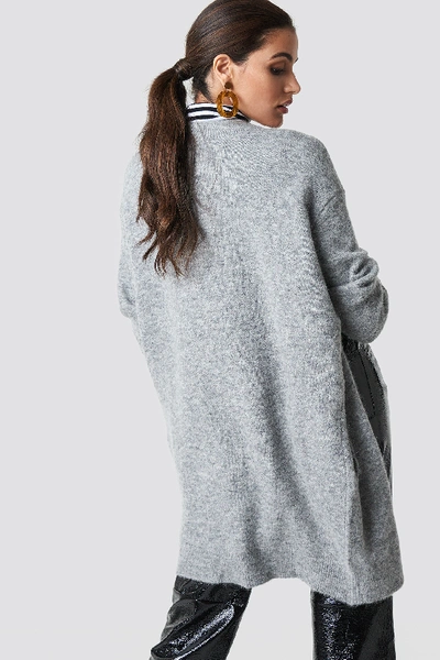 Shop Samsoe & Samsoe Nor Cardigan - Grey