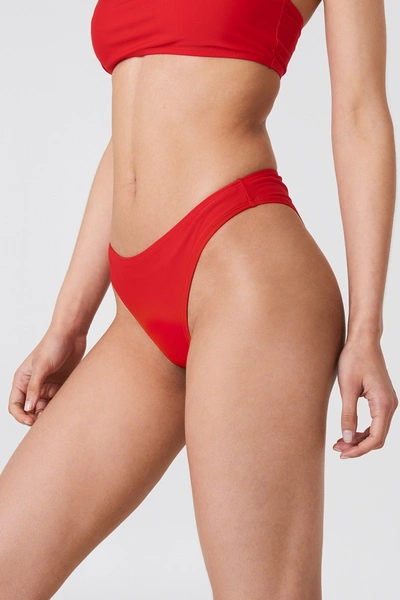 Shop Na-kd High Cut Bikini Panty Red