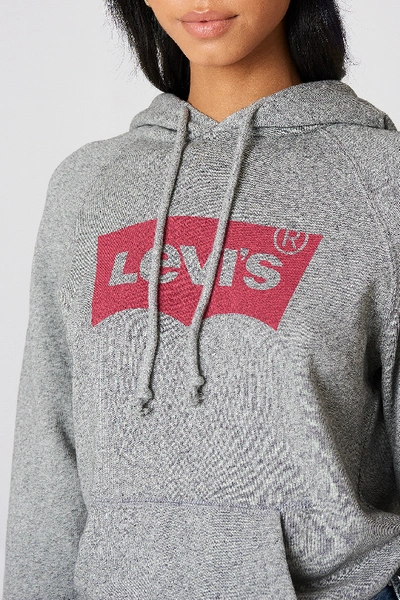 Shop Levi's Graphic Hoodie - Grey