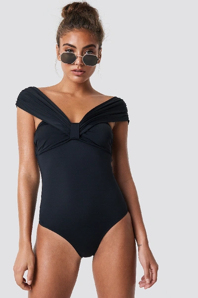 Shop Trendyol Carmen Swimsuit - Black