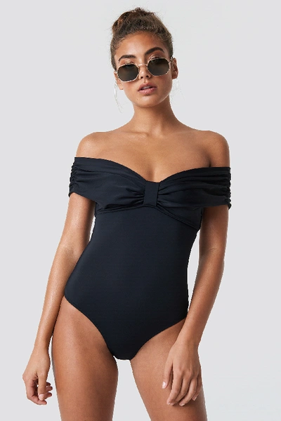 Shop Trendyol Carmen Swimsuit - Black