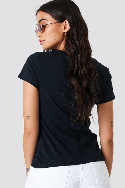 Shop Calvin Klein Core Institutional Logo Tee - Black In Ck Black