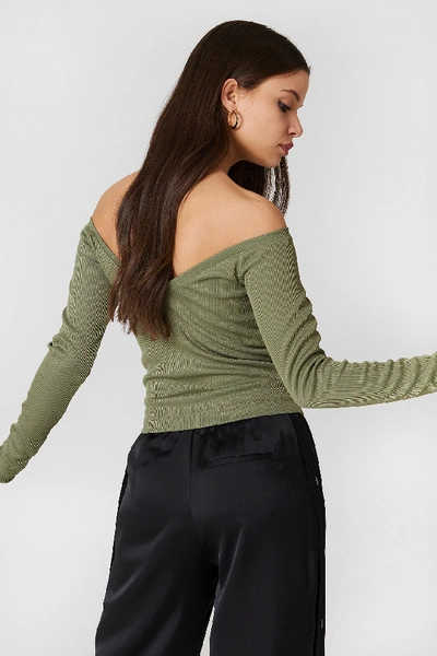 Shop Cheap Monday Vee Top - Green