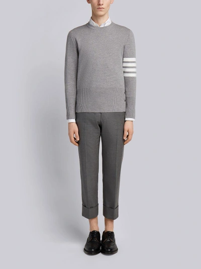 Shop Thom Browne Male In Grey