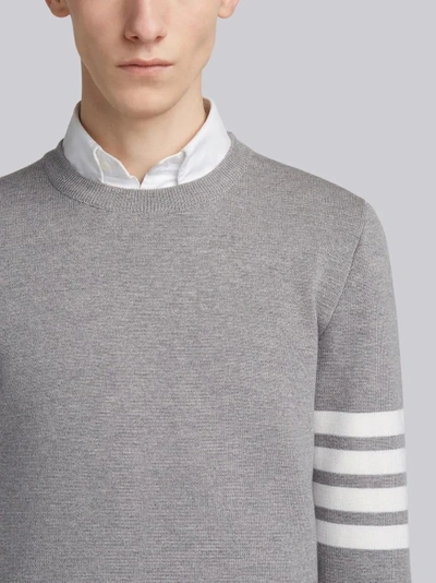 Shop Thom Browne Male In Grey