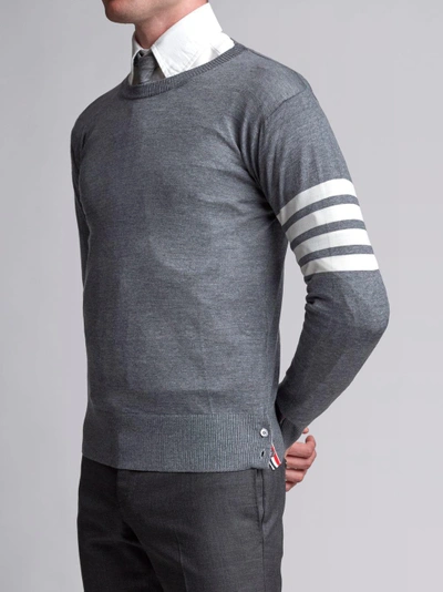 Shop Thom Browne Male In Grey