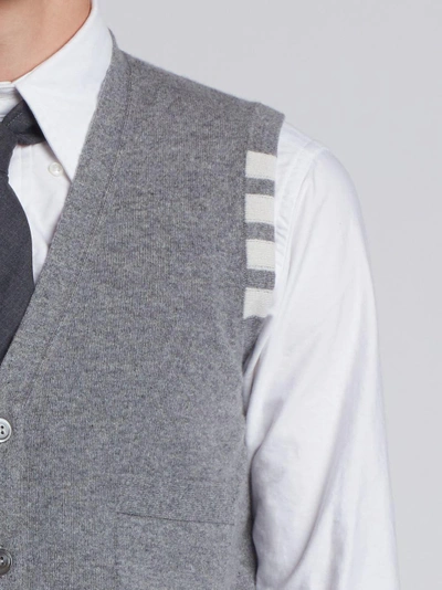 Shop Thom Browne Male In Grey