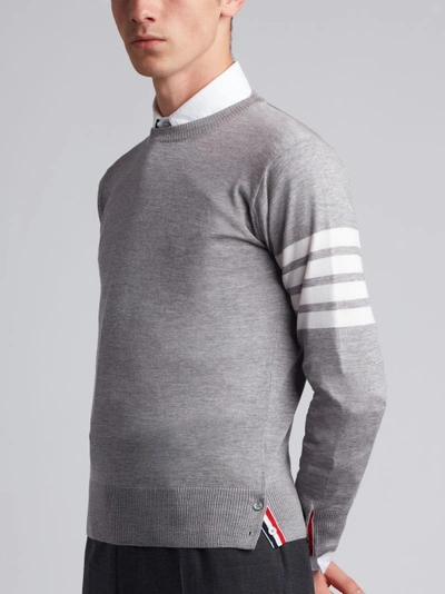 Shop Thom Browne Male In Grey