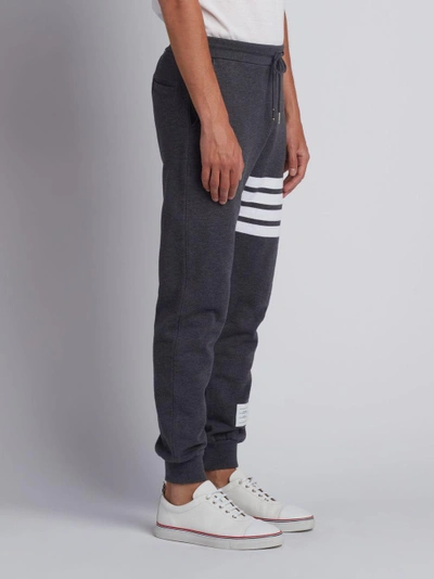 Thom Browne Engineered 4 Bar Jersey Sweatpant In Gray