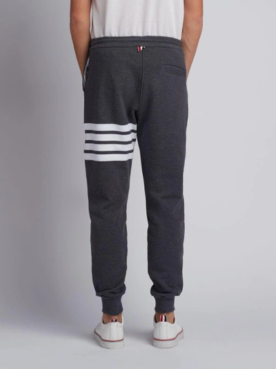 Thom Browne Engineered 4 Bar Jersey Sweatpant In Gray