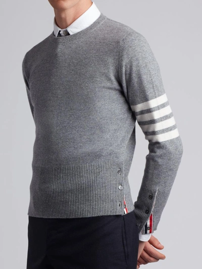 Shop Thom Browne Male In 055 Light Grey