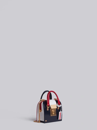 Shop Thom Browne Chain Strap Fun-mix Mrs. Thom Tiny Bag In Red