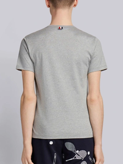 Shop Thom Browne Male In Grey