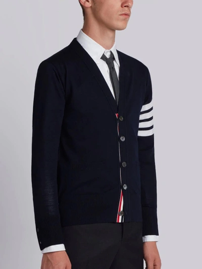 Shop Thom Browne Male In Blue