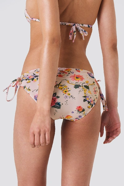 Shop Missya Amora Tai Cord Bikini Multicolor In Flower Print