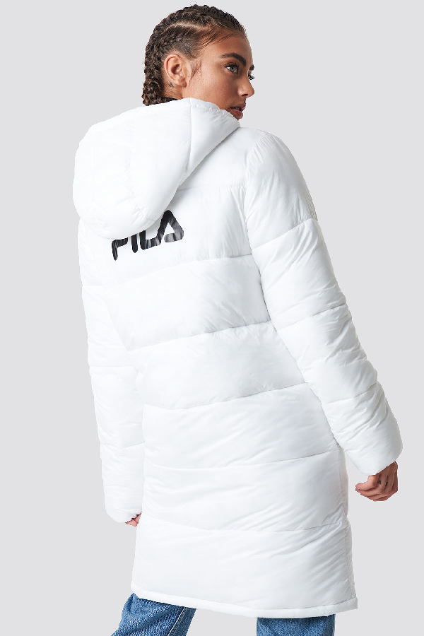 fila zia long puff jacket