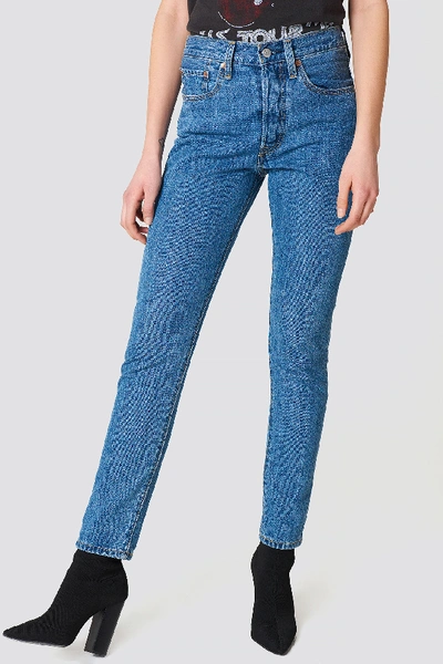 Levi's 501 Skinny Jeans Blue In Rolling Dice | ModeSens