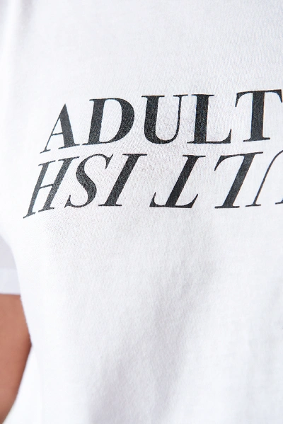 Shop Astridolsenxnakd Adult Ish Tee White