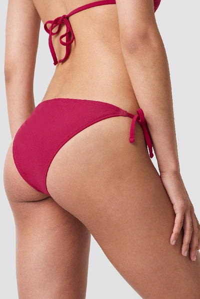 Shop Na-kd Triangle Panty Pink In Raspberry