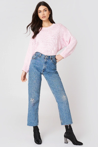 Shop Cheap Monday Against Knit - Pink In Pale Pink