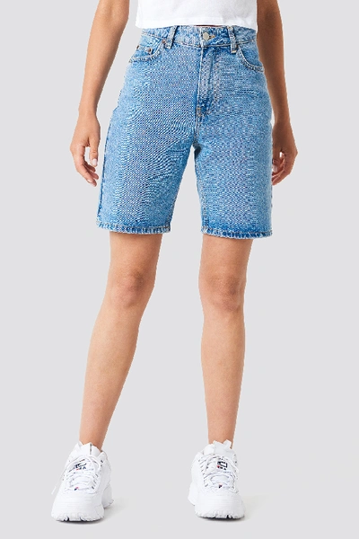 Shop Na-kd Bermuda Shorts - Blue