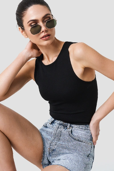 Shop Na-kd Solid Tank Top - Black