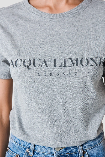 Shop Acqua Limone Classic Tee - Grey