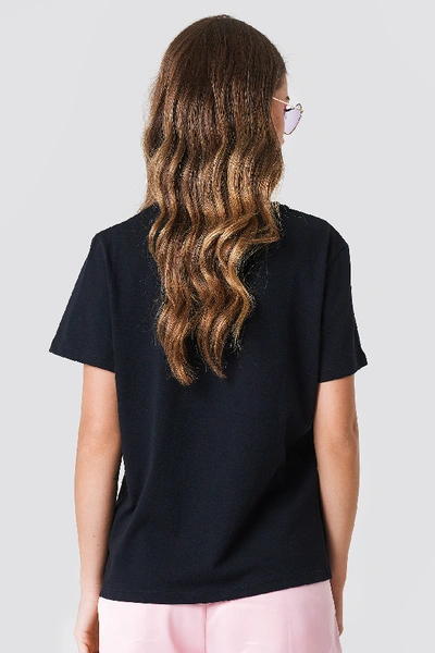 Shop Galore X Na-kd Girl Cult Tee Black In Ink