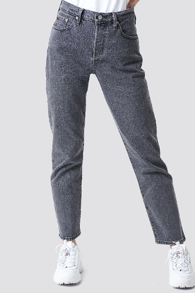 Levi's 501 Crop Jeans Grey In Dancing In The Dark | ModeSens