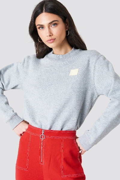 Shop Samsoe & Samsoe Nadin O-n Sweater - Grey