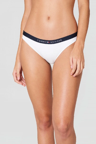 Shop Tommy Hilfiger Bikini Bottom White In Bright White